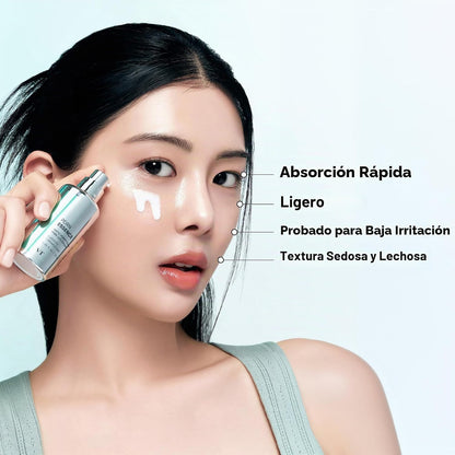 PDRN 100 Essence, suero de brillo intensivo, 100,000 ppm PDRN vegano, restauración de la piel y relleno, hidratante e hidratante, reafirmante, líneas finas, cuidado de la piel coreano