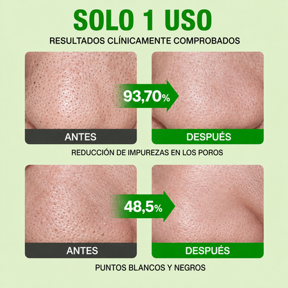 Limpiador de máscara de arcilla de tomate verde