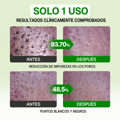 Limpiador de máscara de arcilla de tomate verde