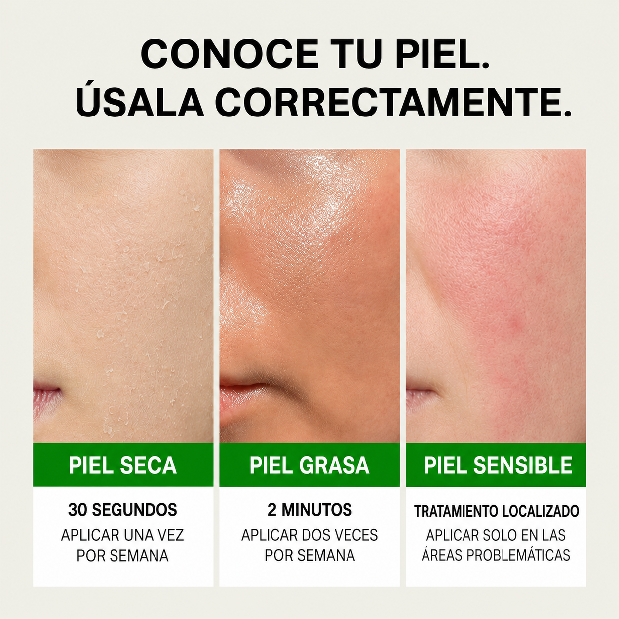 Limpiador de máscara de arcilla de tomate verde
